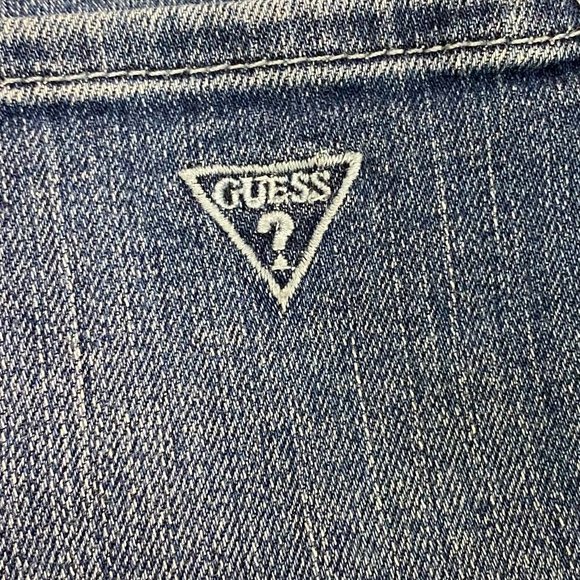 Guess I )enim Shorts Blue Size 27 Waist SKU 000318-1 - Picture 7 of 9